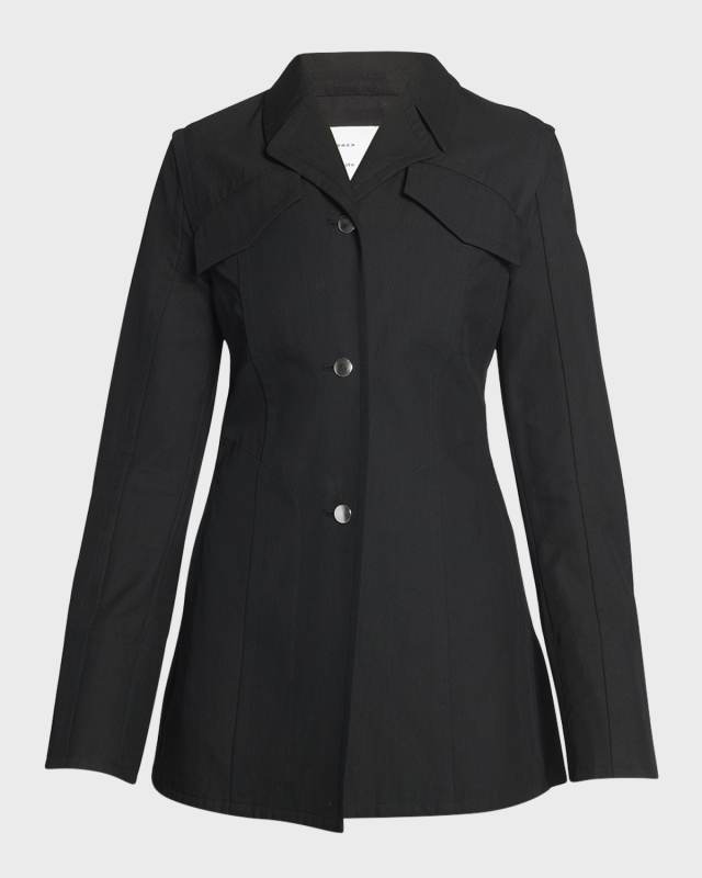 Draped Suiting Jacket
